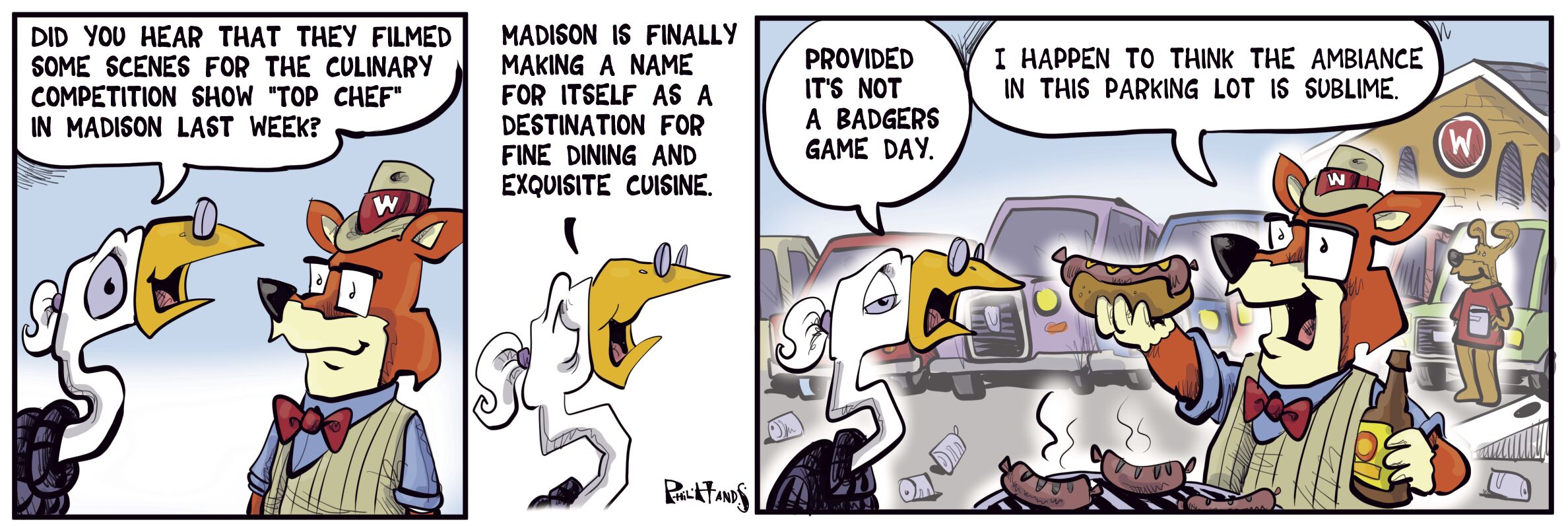 MENDOTA MARSH, with Oscar and Lewis